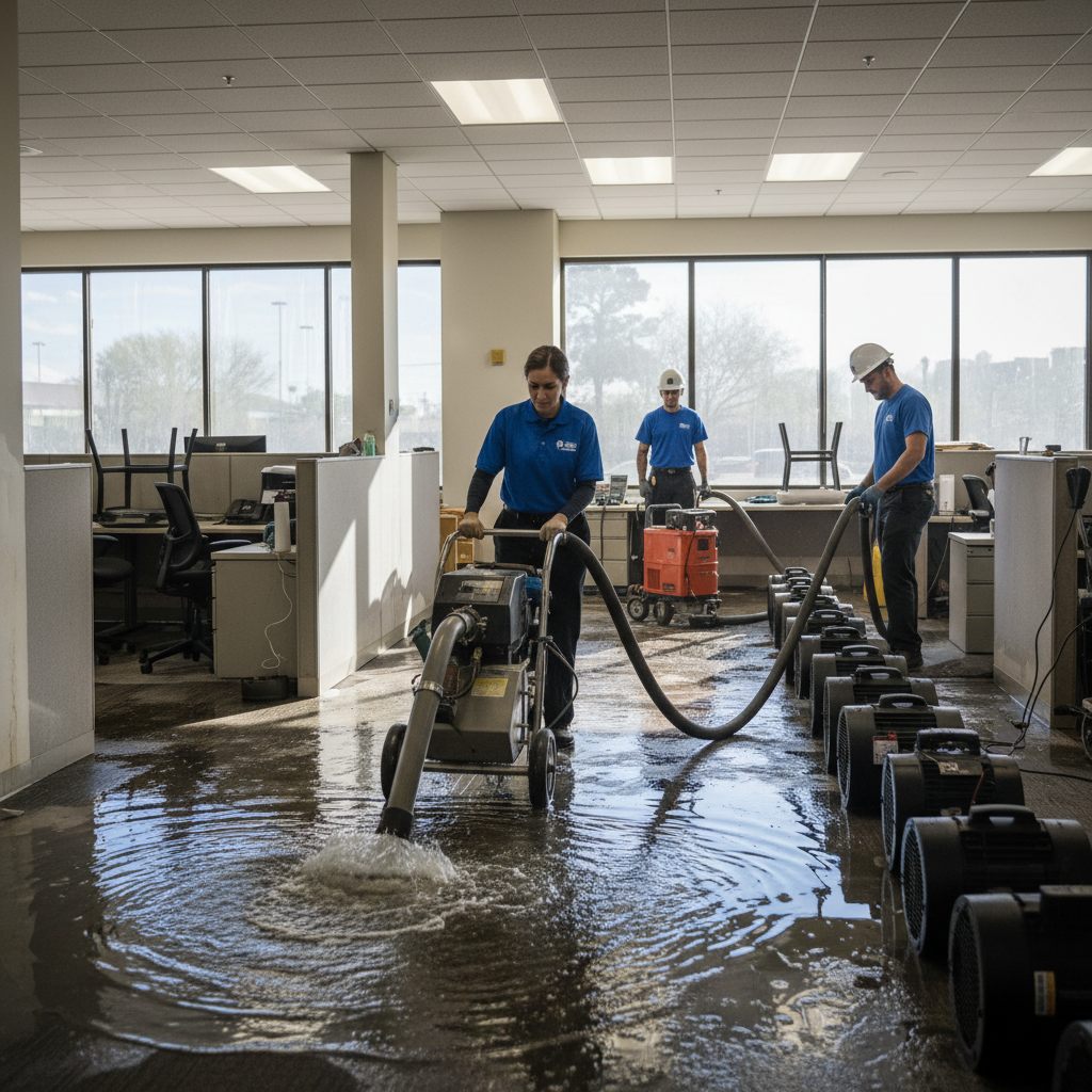Commercial Water Damage Restoration