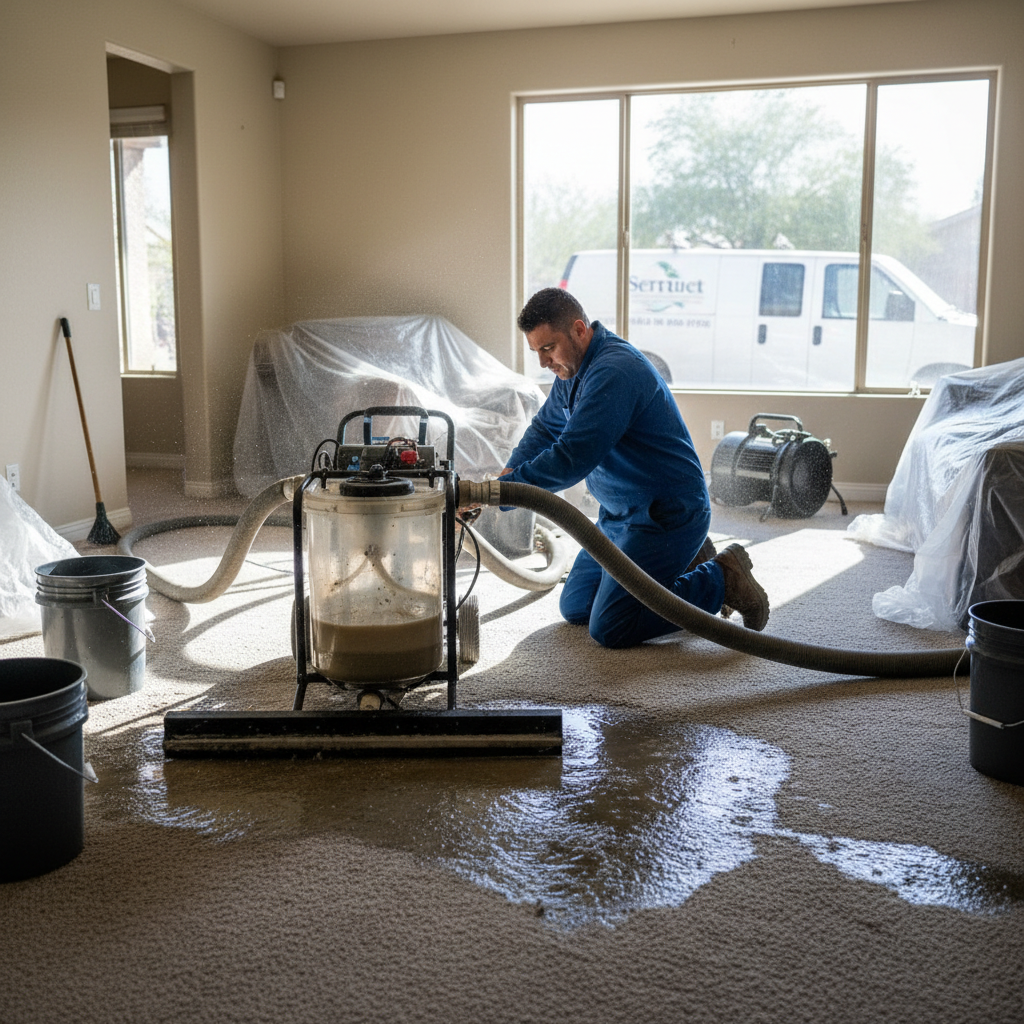 Emergency Water Extraction in Gilbert