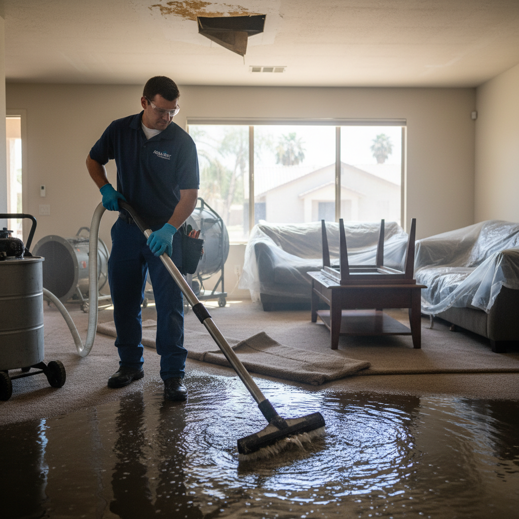 Water Leak Cleanup in Gilbert
